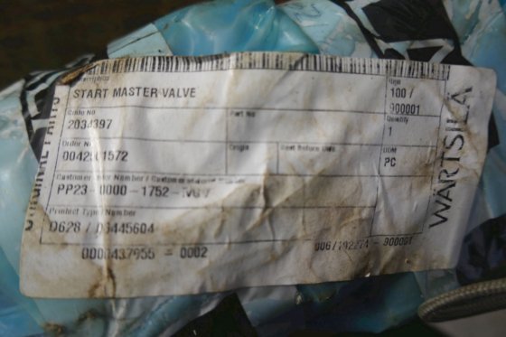 瓦锡兰主启动阀 04091218