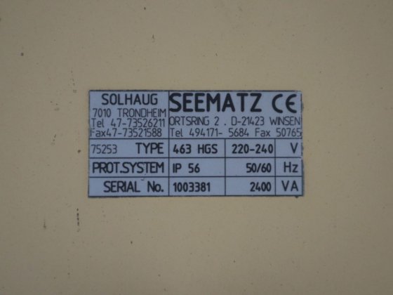 Seematz 463 HGS 探照灯