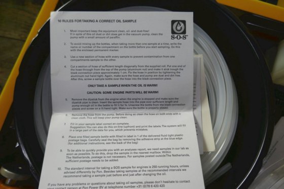 卡特彼勒油样套件