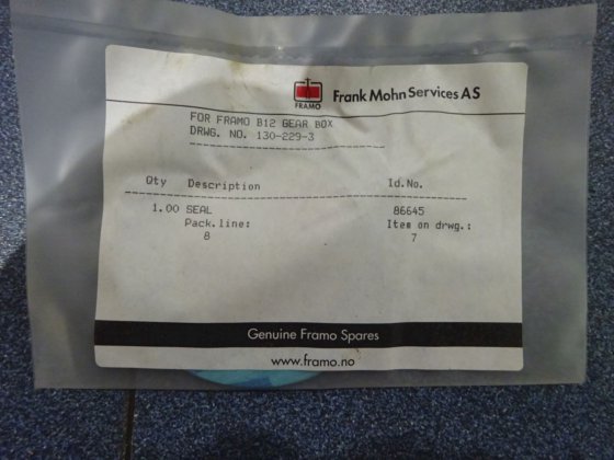 弗拉莫密封件 86645