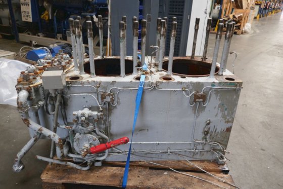 1970 Wichmann シリンダーブロック ACAT 2気筒用セクション