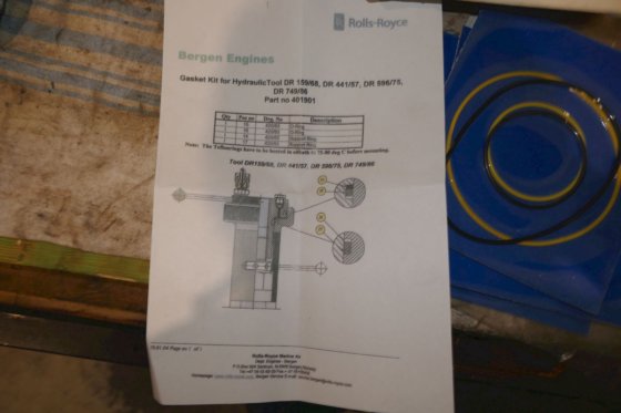 用于液压工具的劳斯莱斯密封件 401901