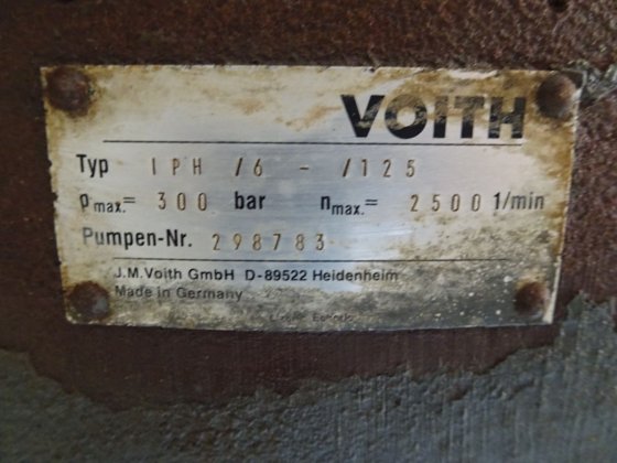 ボイスギヤポンプ IPH/6 125.101