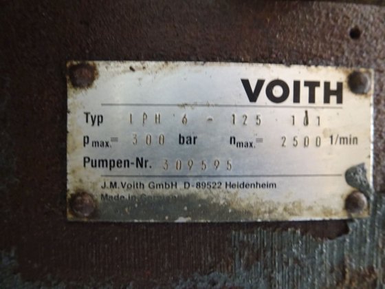 ボイスギヤポンプ IPH/6 125.101