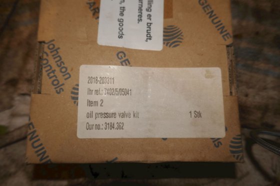 2018 江森自控机油压力阀套件