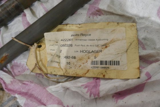 Bergen Ulstein 劳斯莱斯推杆空气和排气阀 088326