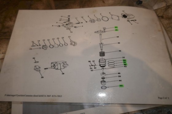 康明斯燃油喷射器套件