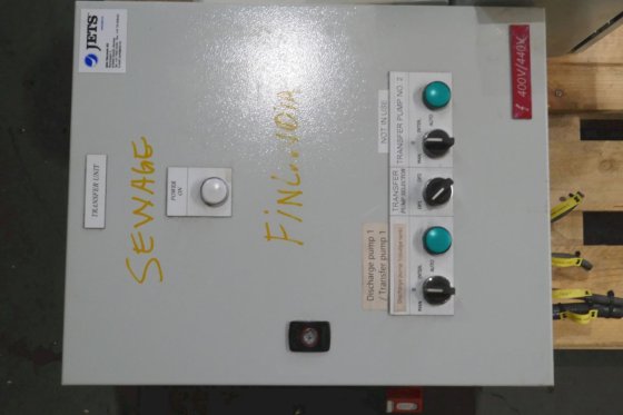 2022 喷气式污水处理厂机车 + 备用水箱和水泵