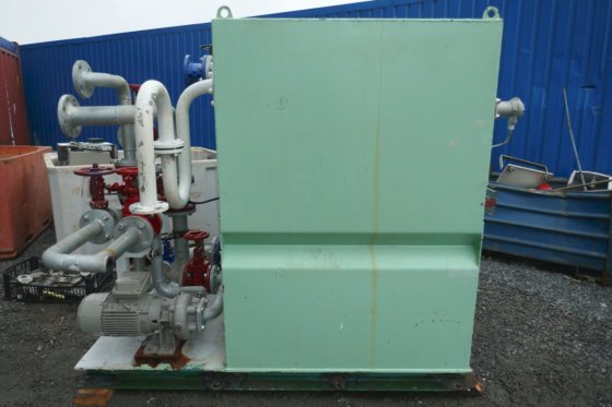 2022 喷气式污水处理厂机车 + 备用水箱和水泵