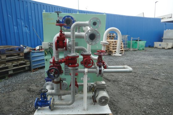 2022 喷气式污水处理厂机车 + 备用水箱和水泵