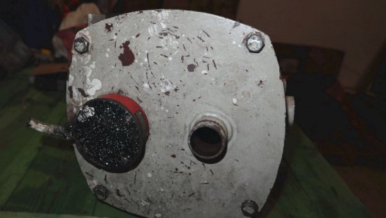 Olie tank for propeller med