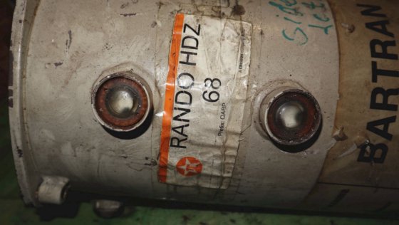 Olie tank for propeller med