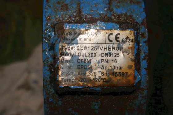 Prisma 蝶阀 DN 125 气动