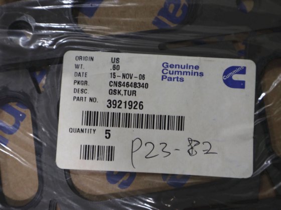 Junta do turbocompressor Cummins