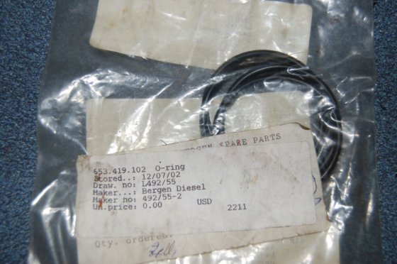 ロールスロイスOリング