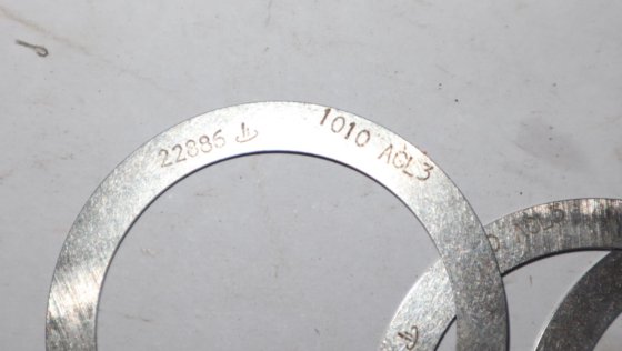 Sperre Ventilringplatte 3124