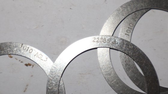 Sperre Ventilringplatte 3124