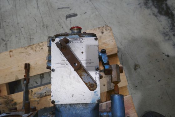 ガバナー付きウィヒマンカムシャフトセクション