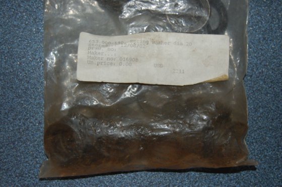 ベルゲン・ウルスタイン・スプリングワッシャーφ20