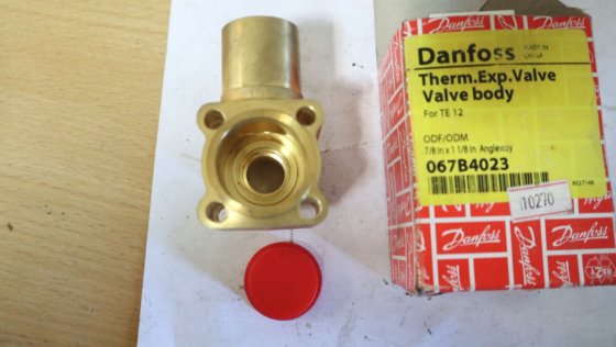 丹佛斯恒温膨胀阀阀体用于 TE12 的阀体