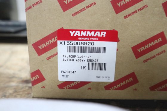 Interruptor de engate Yanmar 24V