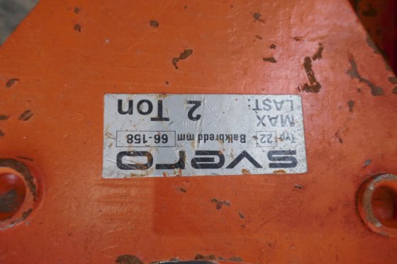 Svero 梁式手推车 型号22 2T 66-