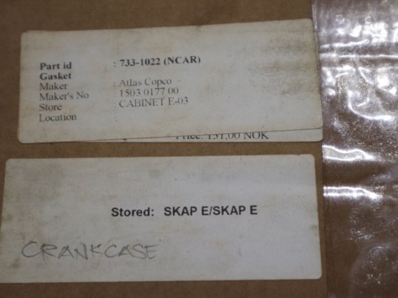 阿特拉斯-科普柯曲轴箱垫圈