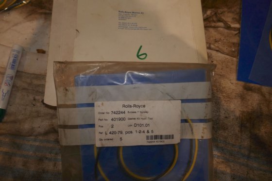 用于液压工具的劳斯莱斯密封件 401900