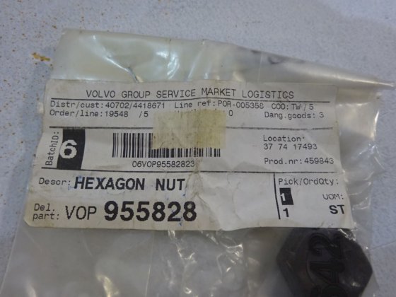 ボルボペンタ ヘクサゴンナット VOP955828