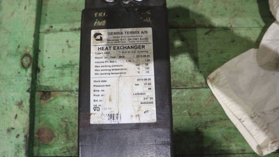 2013 Gemina Termix T-34-H24 包括隔离装置