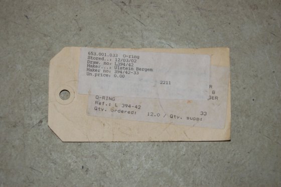 Bergen Ulstein 劳斯莱斯 O 形圈