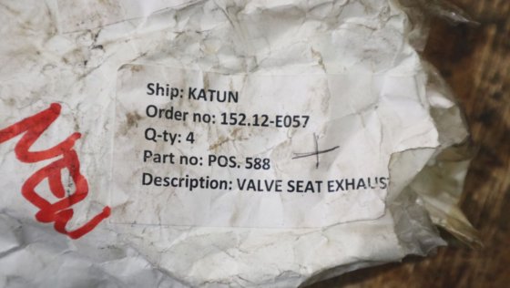 Bergen Ulstein ロールスロイス・バルブシート・エキゾースト