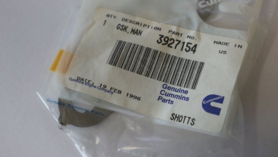 Junta do coletor de escape