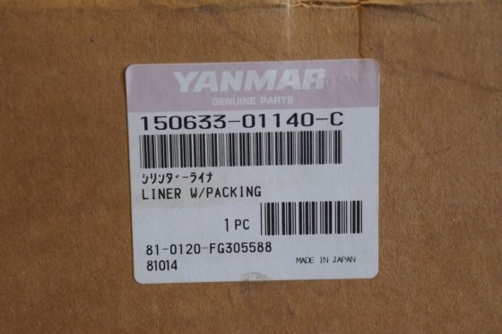 洋马汽缸套（带垫片） 150633-01140-C