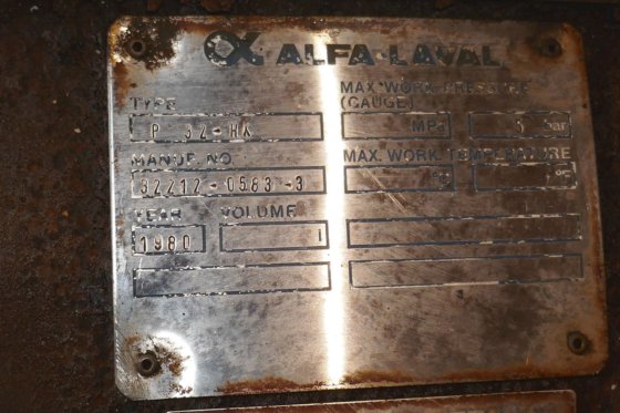 1980 阿法拉伐 P 32-HX