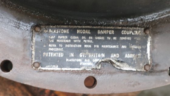 ミラーレスブラックストーンノーダルダンパーカップリング