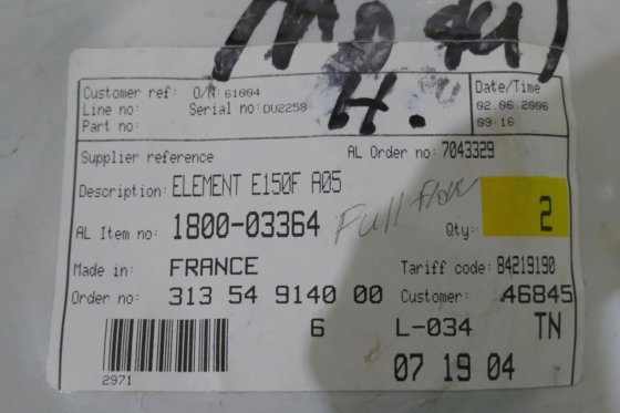 2006 Alfa Laval Element Alu