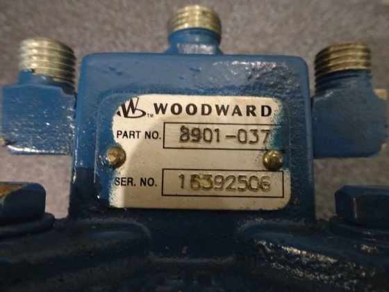 ウッドワードブースターサーボモーター単気筒 0812
