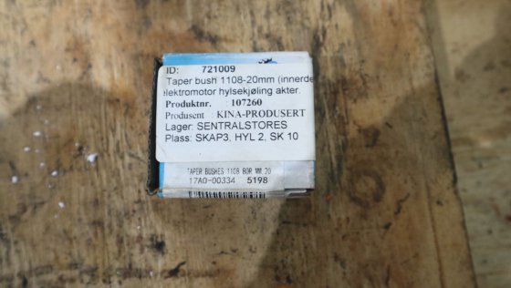 锥形衬套 1108-20 毫米