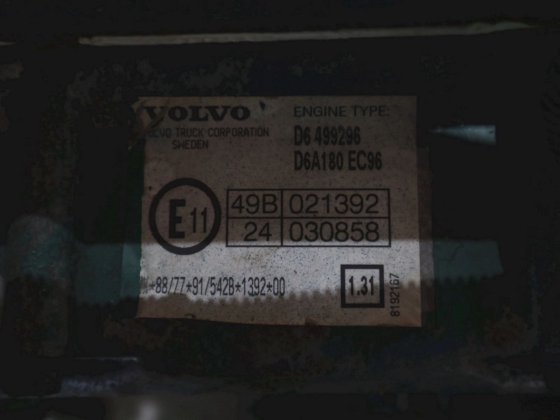 Volvo D6A180 EC96