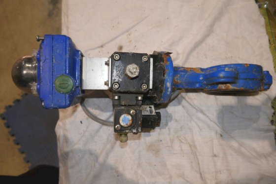 2015オマールバタフライバルブDN 50空気圧制御複動DA030411S