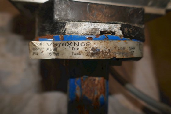 2015オマールバタフライバルブDN 50空気圧制御複動DA030411S