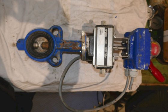 2015オマールバタフライバルブDN 50空気圧制御複動DA030411S