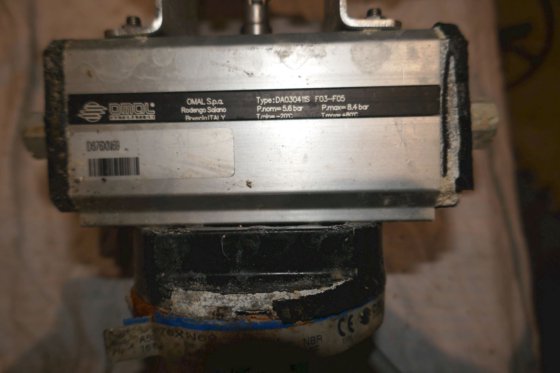 2015オマールバタフライバルブDN 50空気圧制御複動DA030411S