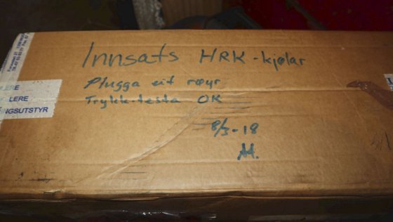 Schmierölkühler eingesetzt