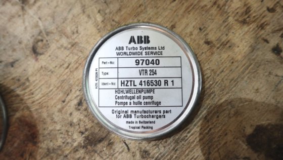 ABB 离心油泵 97040 VTR254