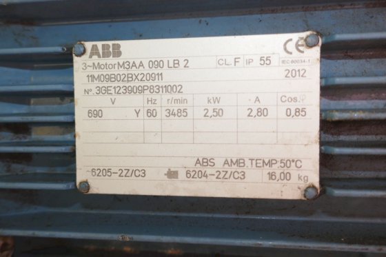 2012 阿法拉伐 P605