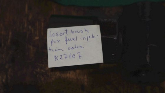 用于燃油喷射阀的苏尔寿嵌入式衬套