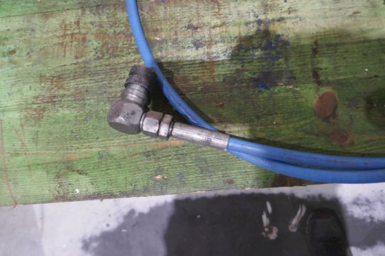 油圧スランジ 2m バネとバネ