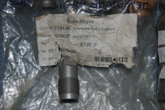 ベルゲン・ウルスタイン ロールスロイス・スプリング・キャップ・ナット